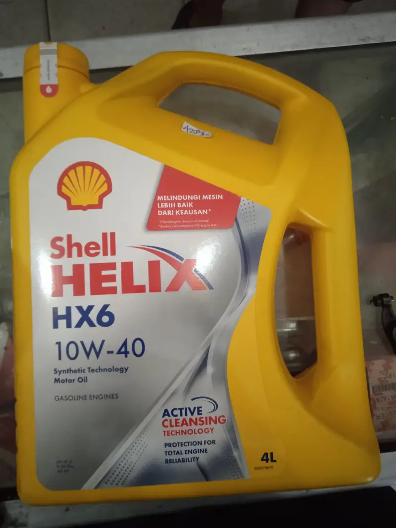 SHELL HX6 10W-40 4 LITER